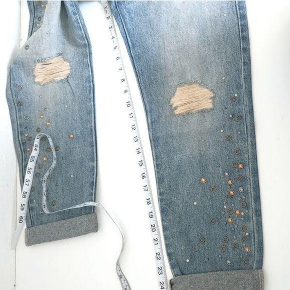 Designed By Juicy Couture Black Label!!!! NWT Girlfriend Jeans - Picture 4 of 12